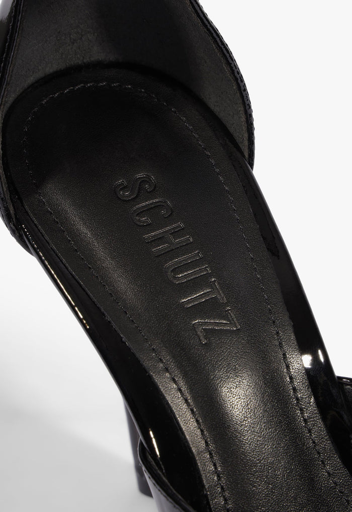 Ingrid Lace Patent Pump - Schutz Shoes