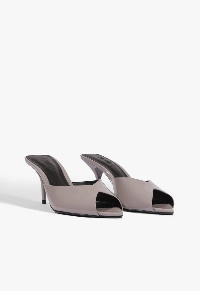 Ingrid Mule Patent Sandal - Schutz Shoes