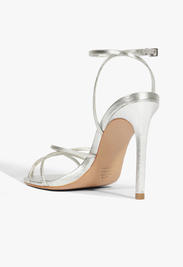 Iris Metallic Leather Caged Sandal - Schutz Shoes