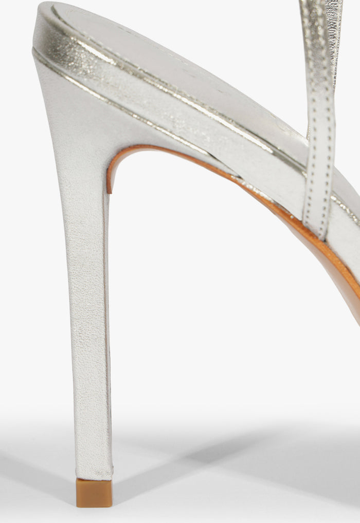 Iris Metallic Leather Caged Sandal - Schutz Shoes