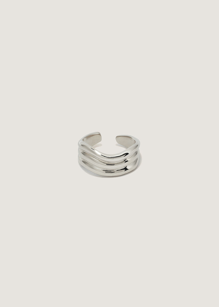Isla Ear Cuff/Ring Silver