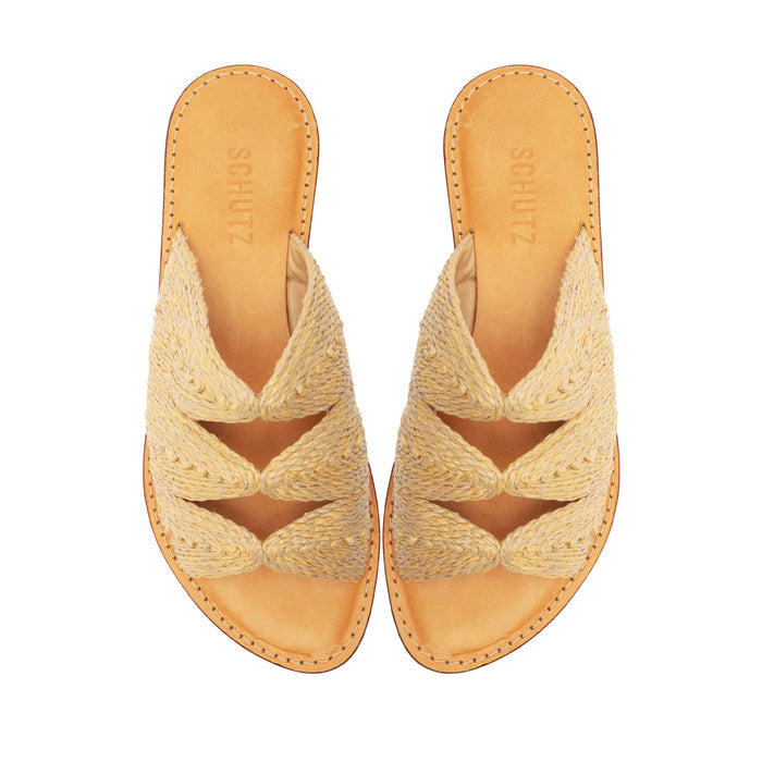Ivy Raffia Sandal - Schutz Shoes
