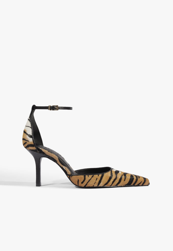 Jenny Hair Calf Pump 5 Animal Print Hair Calf - Schutz Shoes