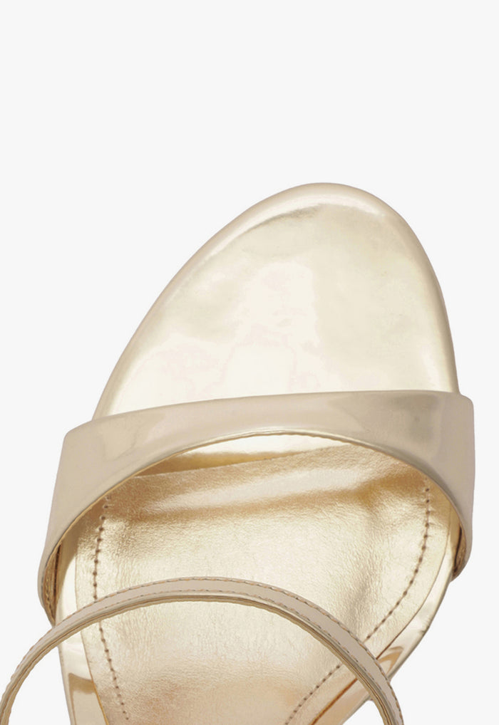 Jessica Mid Mule Leather Sandal - Schutz Shoes