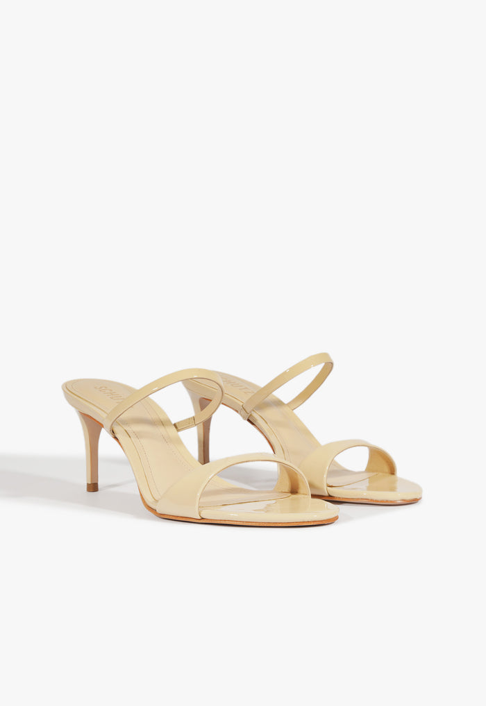 Jessica Mid Mule Patent Sandal - Schutz Shoes