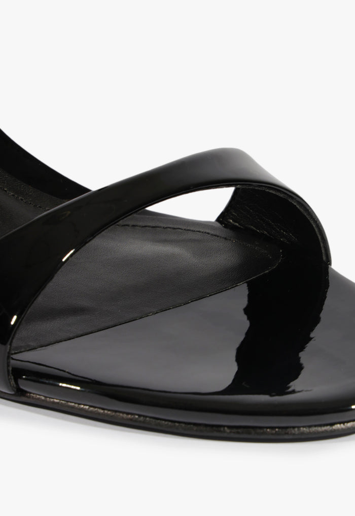 Jessica Mid Mule Patent Sandal - Schutz Shoes