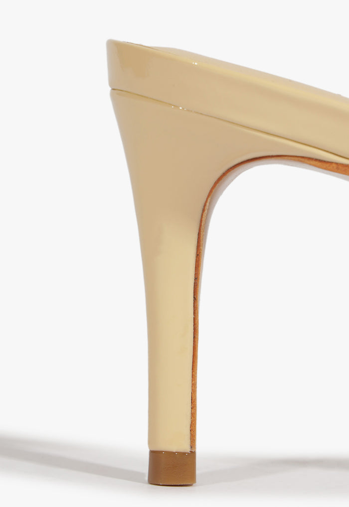 Jessica Mid Mule Patent Sandal - Schutz Shoes
