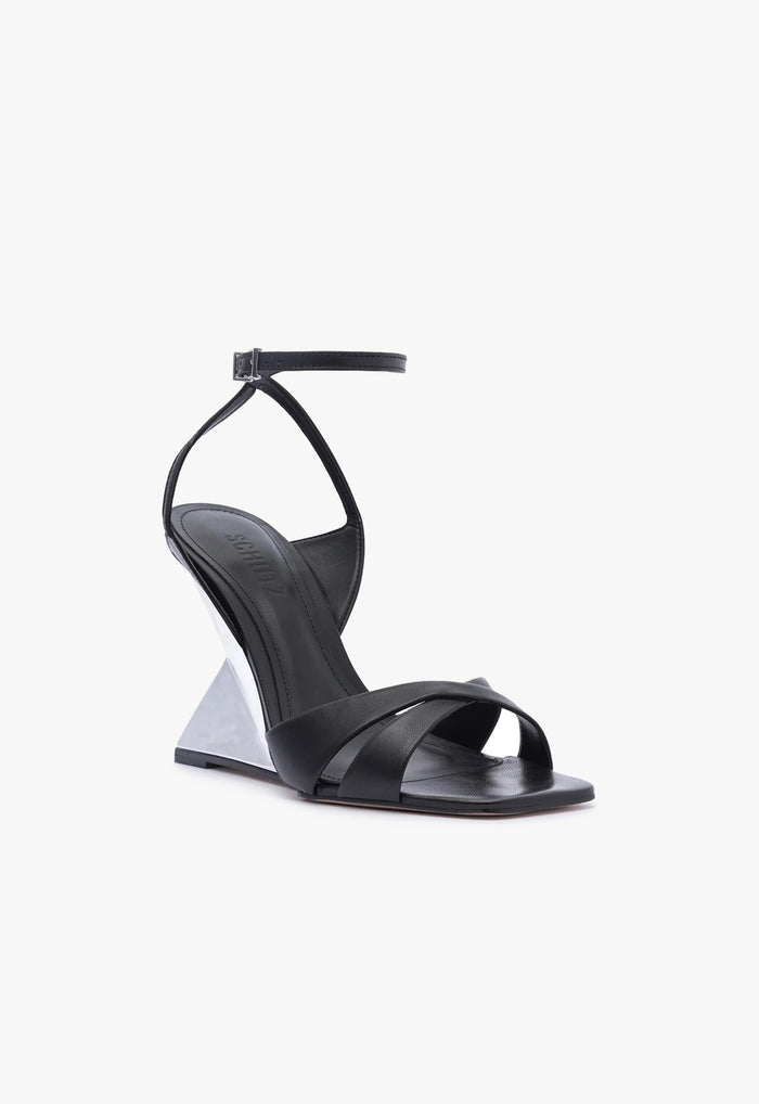 Jill Nappa Leather Sandal - Schutz Shoes