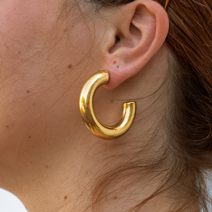 Jolie Large Hoops