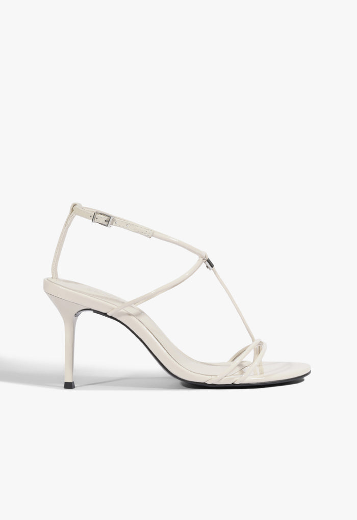Jules Sandal 5 Sugar White Patent - Schutz Shoes