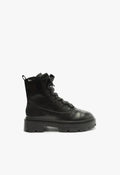 Kaile Leather Bootie 5 Black Atanado Prime Leather - Schutz Shoes