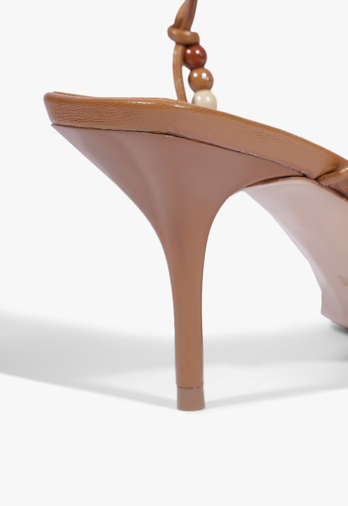 Kalea Leather Stiletto Sandal - Schutz Shoes