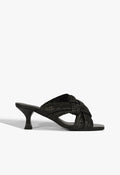 Kali Sandal 5 Black Synthetic - Schutz Shoes