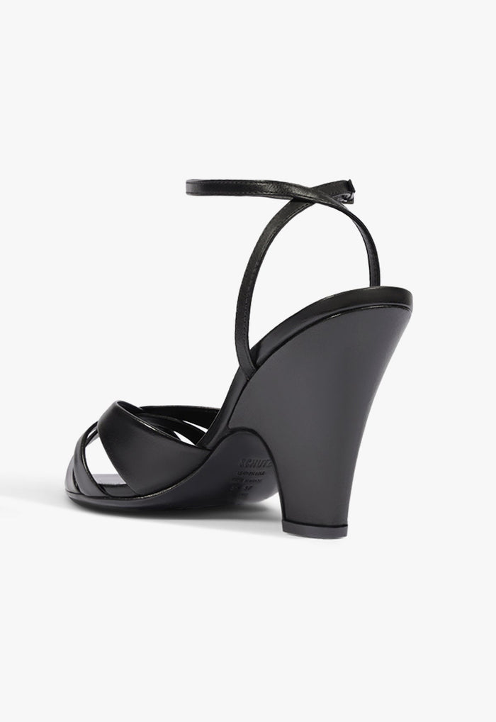 Keefa Flare Leather Sandal - Schutz Shoes