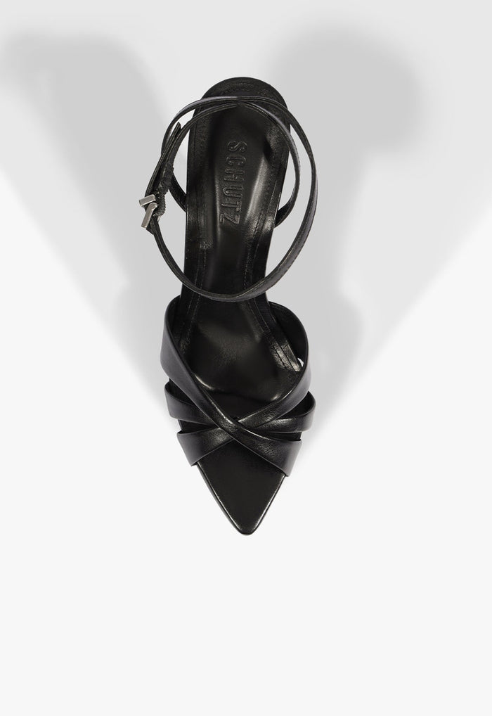 Keefa Flare Leather Sandal - Schutz Shoes