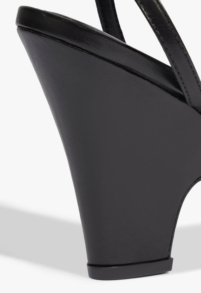 Keefa Flare Leather Sandal - Schutz Shoes