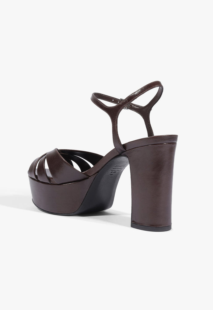 Keefa Leather Platform Sandal - Schutz Shoes