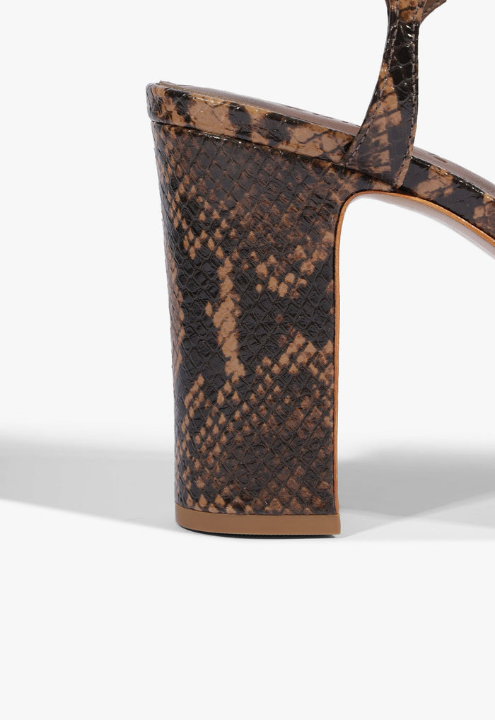 Keefa Leather Platform Sandal - Schutz Shoes