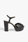 Keefa Sandal 5 Black Deluxe Nappa - Schutz Shoes