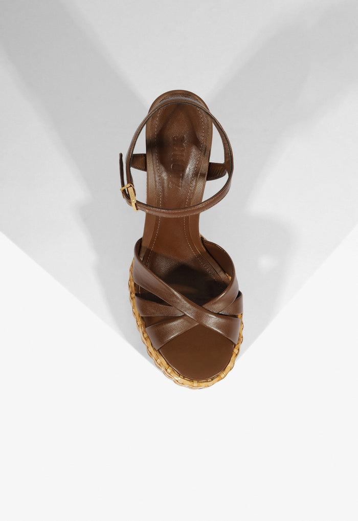 Keefa Straw Sandal - Schutz Shoes
