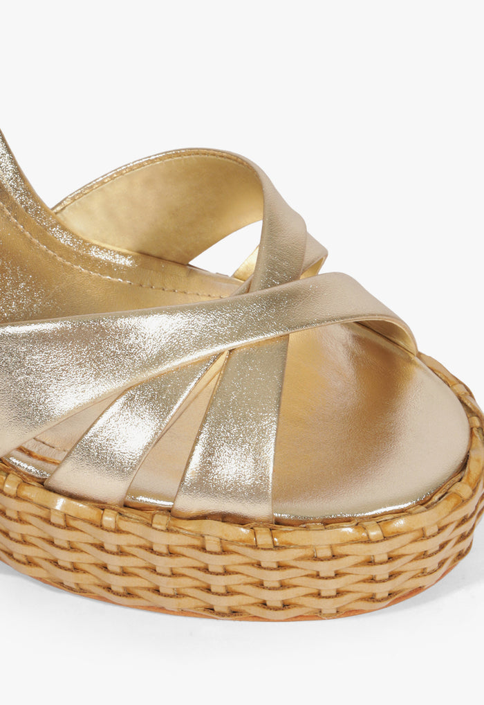 Keefa Straw Sandal - Schutz Shoes