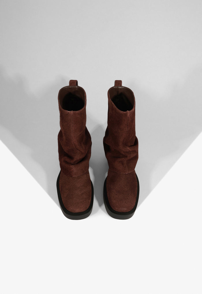 Keira Cloak Suede Bootie - Schutz Shoes