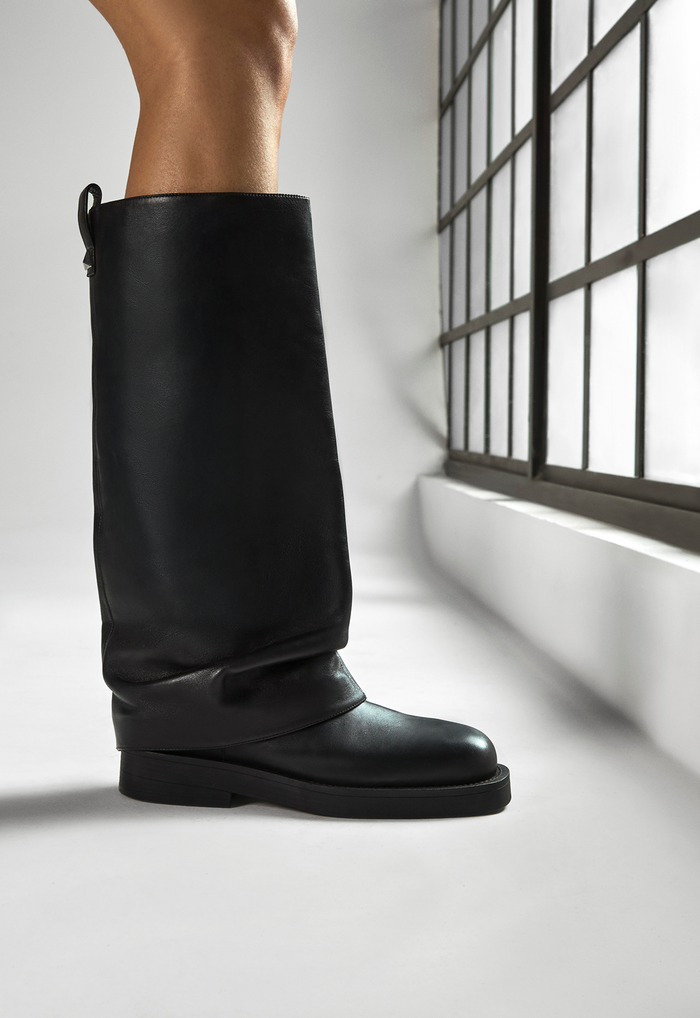 Keira Up Cloak Suede Boot - Schutz Shoes