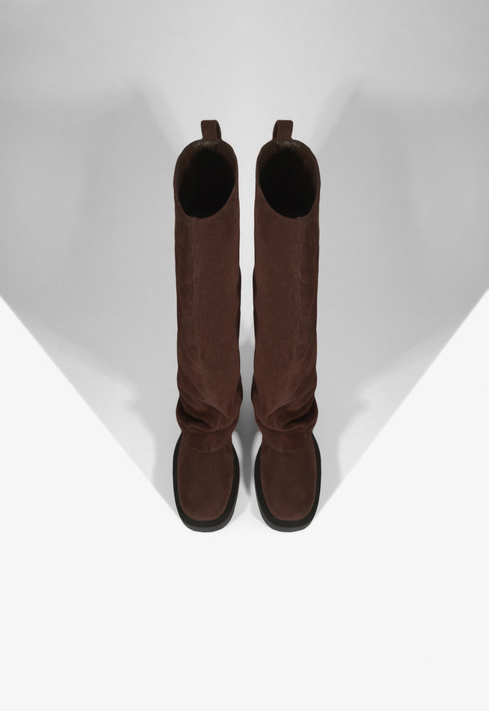 Keira Up Cloak Suede Boot - Schutz Shoes