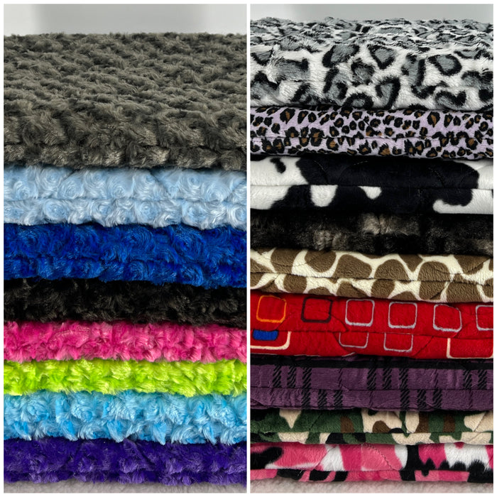 Luxury Minky dog bed from Fms Dog Beds with soft, plush fabric, ideal for cozy comfort and restful sleep for dogs.