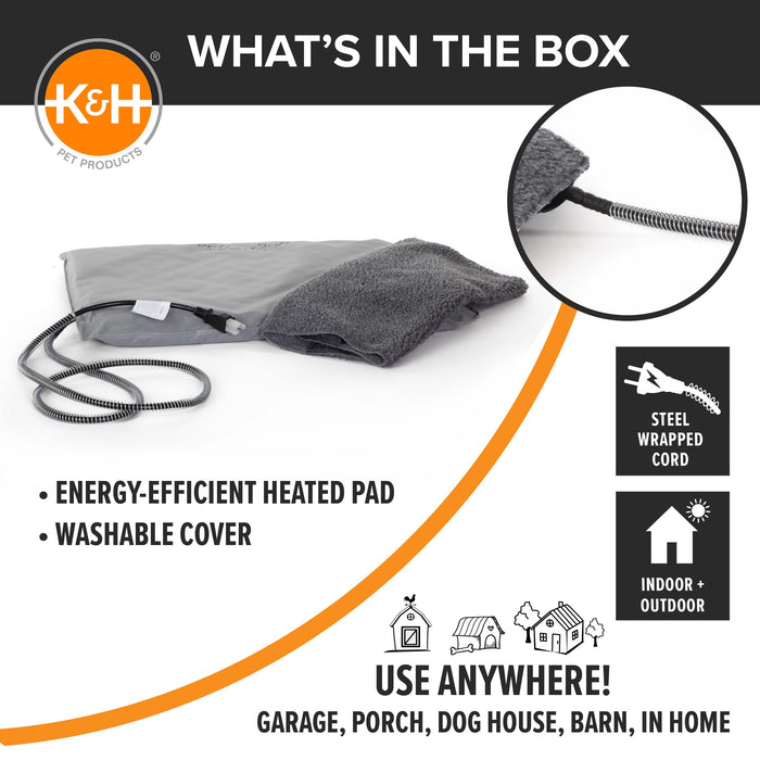 K&H Lectro-Soft™ Outdoor Heated Pet Bed