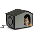 K&H Outdoor Kitty House Gray - Heated or Unheated