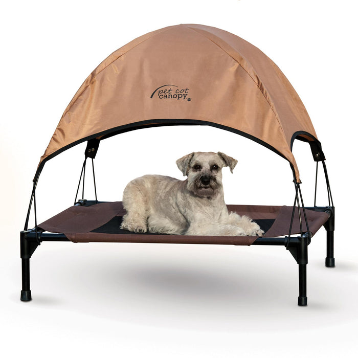Pet Cot Canopy Tan
