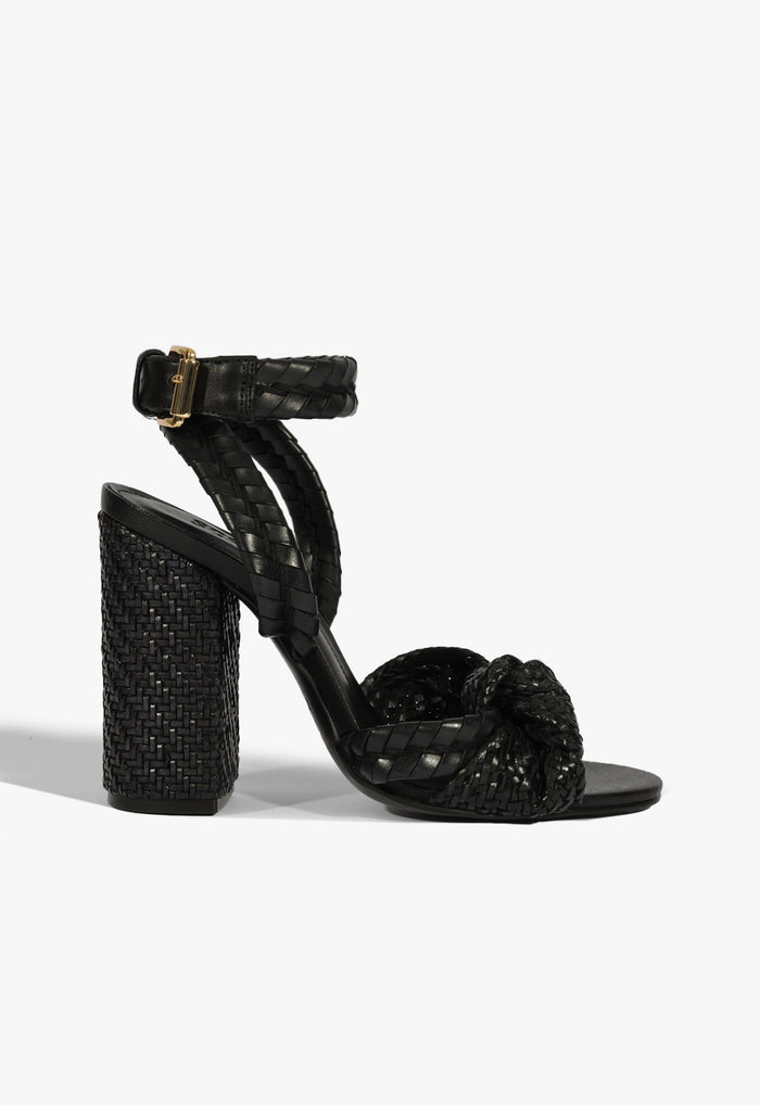 Khari Sandal 5 Black Synthetic - Schutz Shoes