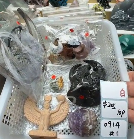 #1 contains Amethyst agate dt