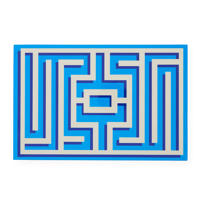 Labyrinth Large Lacquer Box - top view