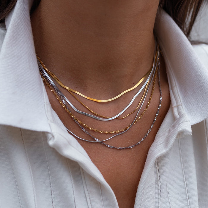Lane Necklace Silver