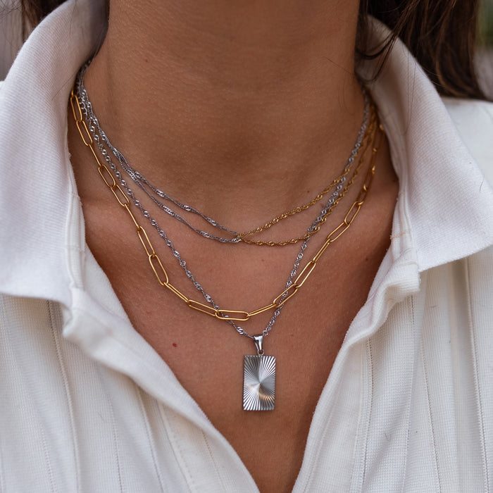 Lane Necklace Silver