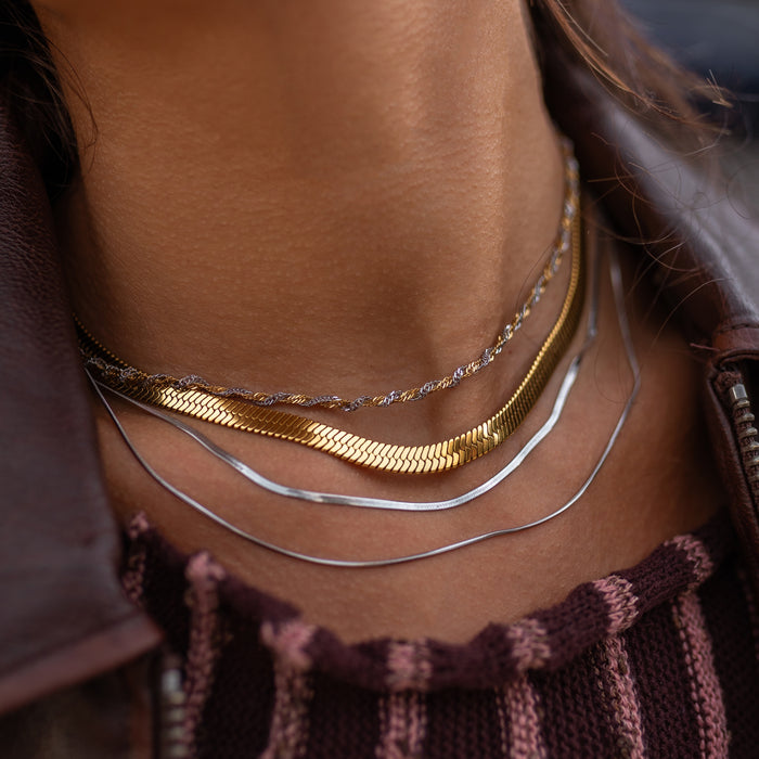 Lane Necklace Silver
