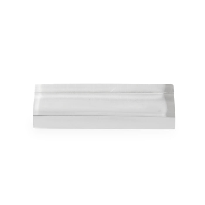 acrylic pill stand large clear - front view