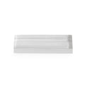 acrylic pill stand large clear - front view
