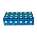 Basketweave Large Lacquer Box - styled view