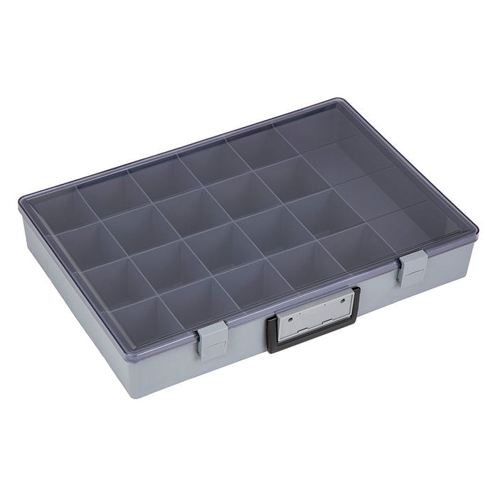6745AG (1021-2) Large Industrial Satchel Compartment Case Closed Angled View