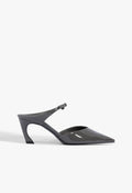 Laurie Patent Pump 5 Gray Patent - Schutz Shoes