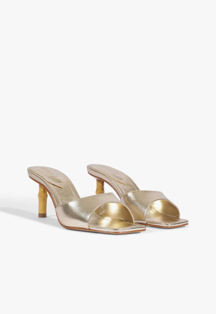 Leena Bamboo Leather Sandal - Schutz Shoes