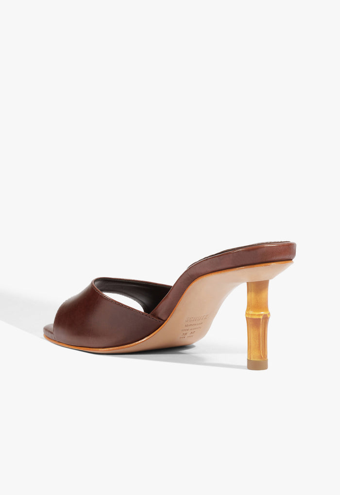 Leena Bamboo Leather Sandal - Schutz Shoes