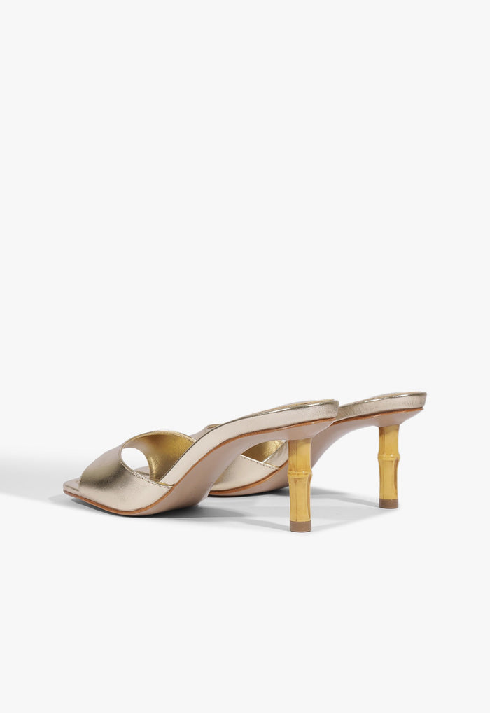 Leena Bamboo Leather Sandal - Schutz Shoes