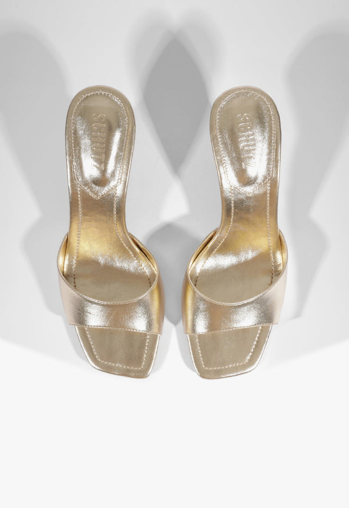 Leena Bamboo Leather Sandal - Schutz Shoes