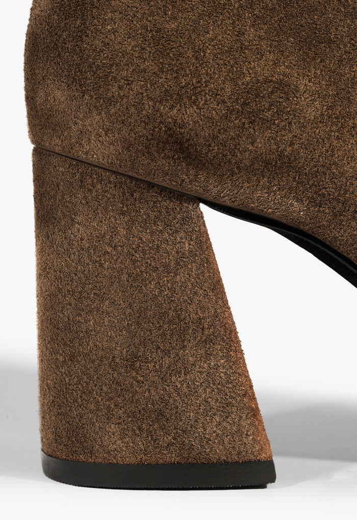 Leia Suede Bootie - Schutz Shoes