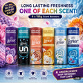 Lenor In-Wash Scent Booster Variety Bundle – 6 x 155g – 6 Different Scents – Long-Lasting Freshness