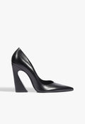 Lexi Block Leather Pump 5 Black Leather - Schutz Shoes